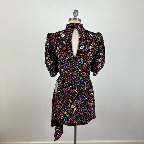 Saylor Vivienne Mini Dress in Black Multi - Picture 6 of 9